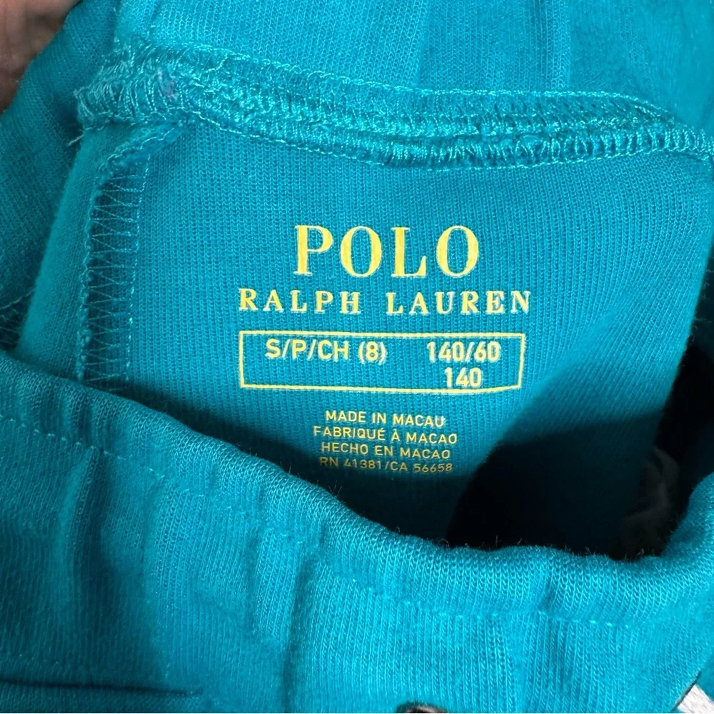 Polo Double Knit Jogger Sweatpants Boys Small - Picture 2 of 7